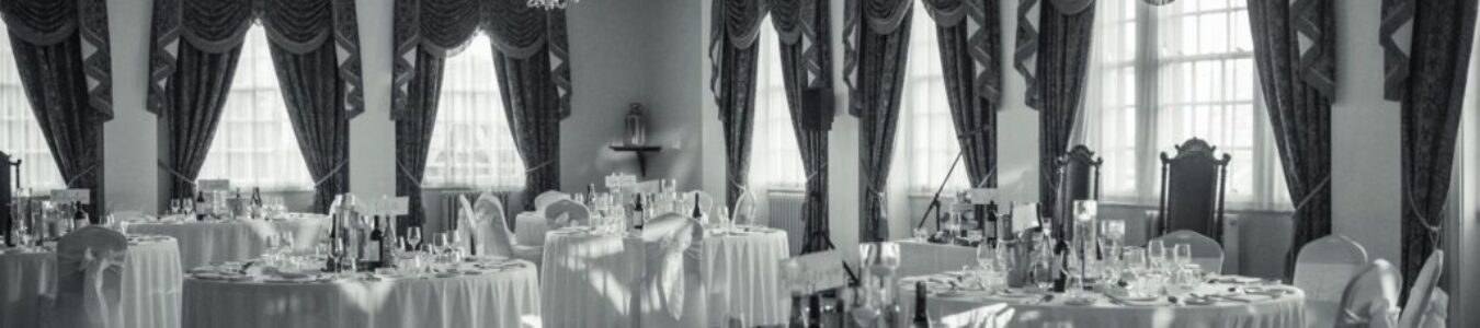 Ballroom set up with Table Rounds